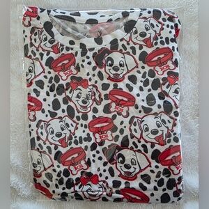 101 Dalmations Bamboo PJs Short Sleeve Shirt & Pants Set Unisex Size 4T NWOT